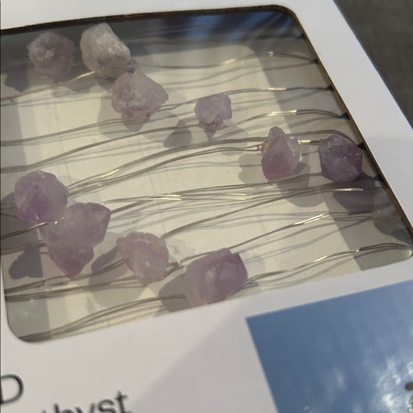 ROOM ESSENTIALS LED Amethyst Fairy Lights NEW (Battery operated, not included!) - Picture 2 of 6